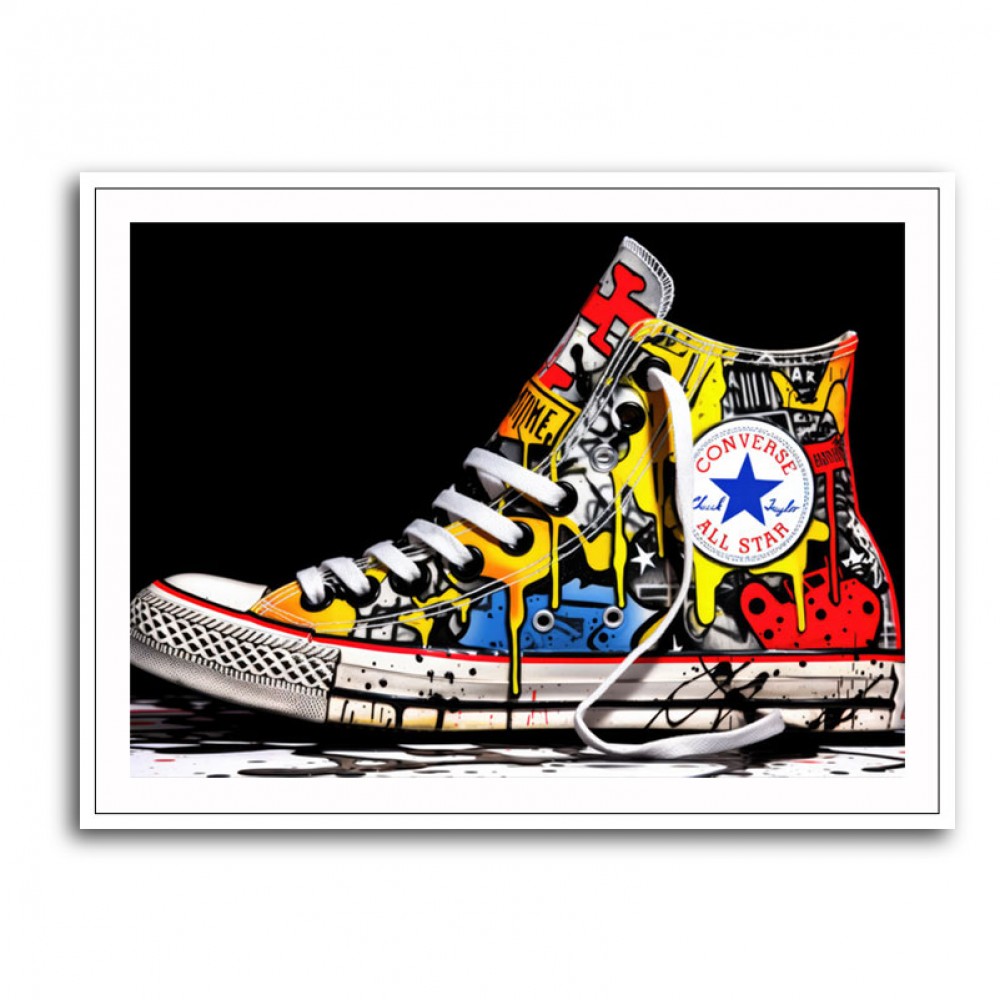 Graffiti converse shoes 2025